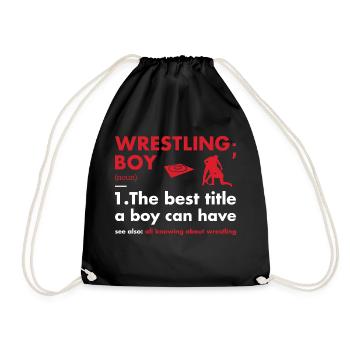 Sport Boy Définition Lutte - Sac de sport léger - noir - Devant