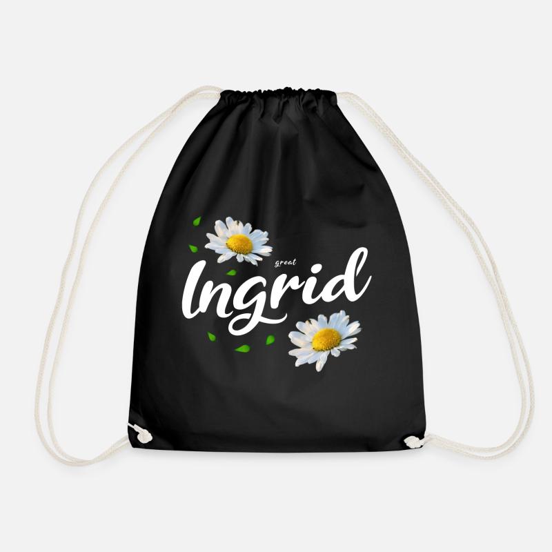 Ingrid - Turnbeutel - Schwarz
