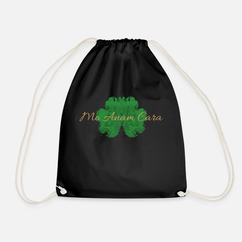 MoAnam Cara Shamrock - Turnbeutel - Schwarz