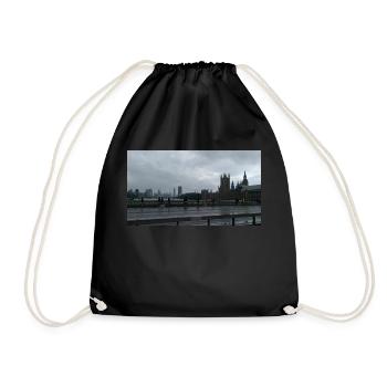 London Mood - Drawstring Bag - black - Front