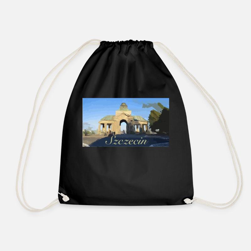 Szczecin - Turnbeutel - Schwarz