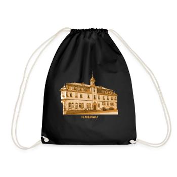 Ilmenau Rathaus Ilm Goethe Thuringen - Sac de sport léger - noir - Devant