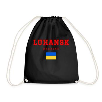 Luhansk, Ukraine - Sac de sport léger - noir - Devant