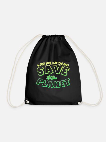 Pollution de l’environnement - Sac de sport léger - noir