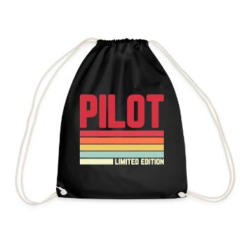 Pilot Limited Edition - Turnbeutel - Schwarz - Vorne