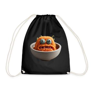 Soupe de monstres - Sac de sport léger - noir - Devant