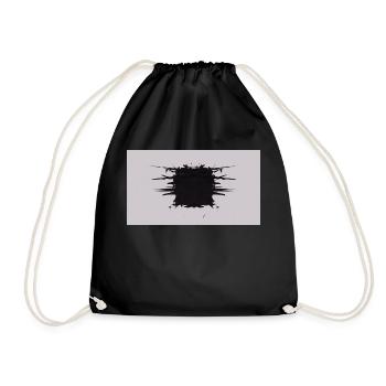 Cube d’éclat - Sac de sport léger - noir - Devant