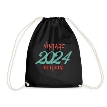 Vintage 2024 edition - Sac de sport léger - noir - Devant