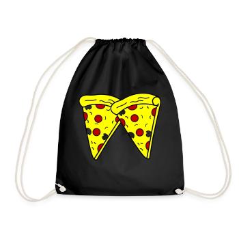Pizza 2 - Sac de sport léger - noir - Devant