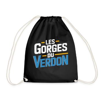 Les Gorges du Verdon - Sac de sport léger - noir - Devant