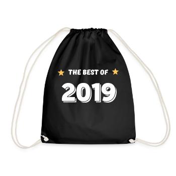 Merw Best of 2019 - Drawstring Bag - black - Front