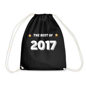 Das Beste aus 2017 - Turnbeutel - Schwarz - Vorne