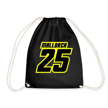 Mallorca 2025 Trikot - Turnbeutel - Schwarz - Vorne