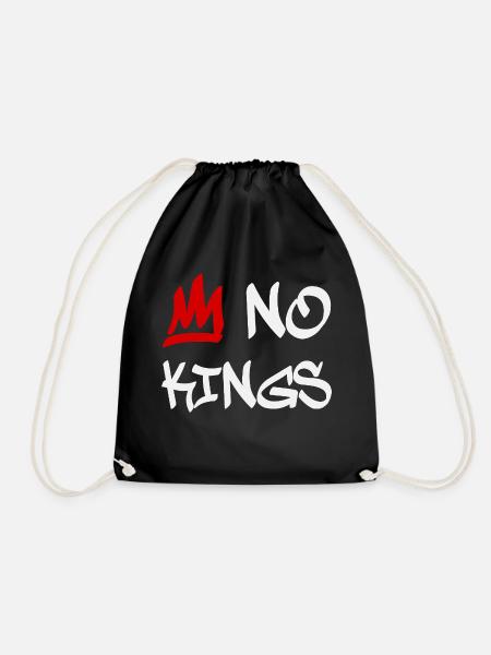No Kings in America since 1776 - Turnbeutel - Schwarz