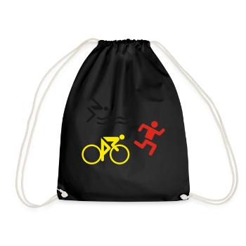 Triathlon - Sac de sport léger - noir - Devant
