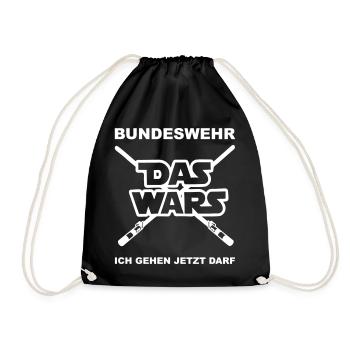 Bundeswehr qui était chemise Abruest - Sac de sport léger - noir - Devant