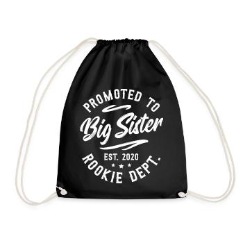 Promu à Big Sister Est. 2020 Rookie Dept. - Sac de sport léger - noir - Devant