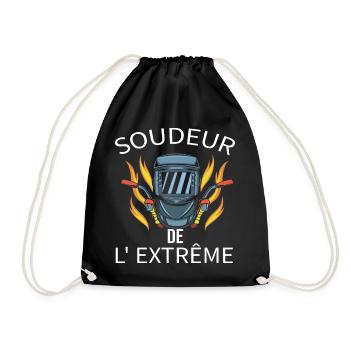 Soudeur de l extrême humour soudure cadeau soudeur - Sac de sport léger - noir - Devant