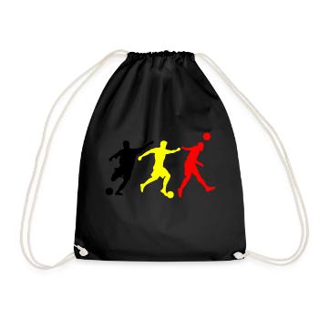 Football Belgique - Sac de sport léger - noir - Devant