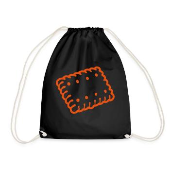 trockenen keks kuchen 0 - Sac de sport léger - noir - Devant
