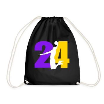 RIP Basketball Player - Drawstring Bag - black - Front