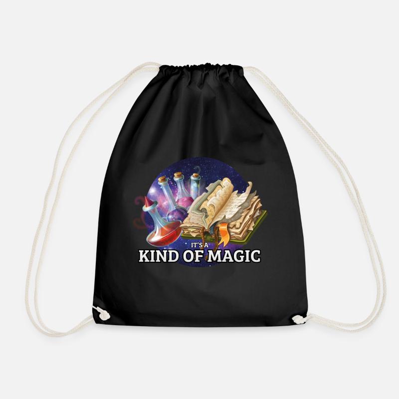 A Kind of Magic - Drawstring Bag - black
