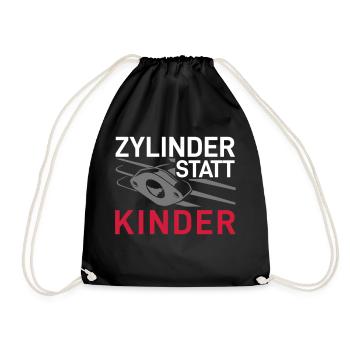CYLINDRES AU LIEU DE L’ENFANT SYMBOLE - Sac de sport léger - noir - Devant