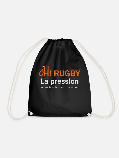 oh rugby pression - Sac de sport léger - noir
