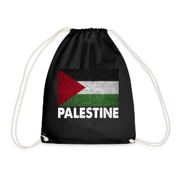 Palestine Fun Cadeau - Sac de sport léger - noir - Devant