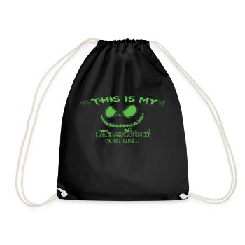 This is my Halloween Costume - Turnbeutel - Schwarz - Vorne