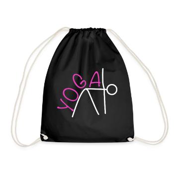 Yoga - Sac de sport léger - noir - Devant