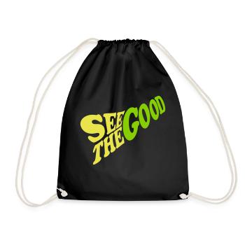 voir la bonne citation - Sac de sport léger - noir - Devant