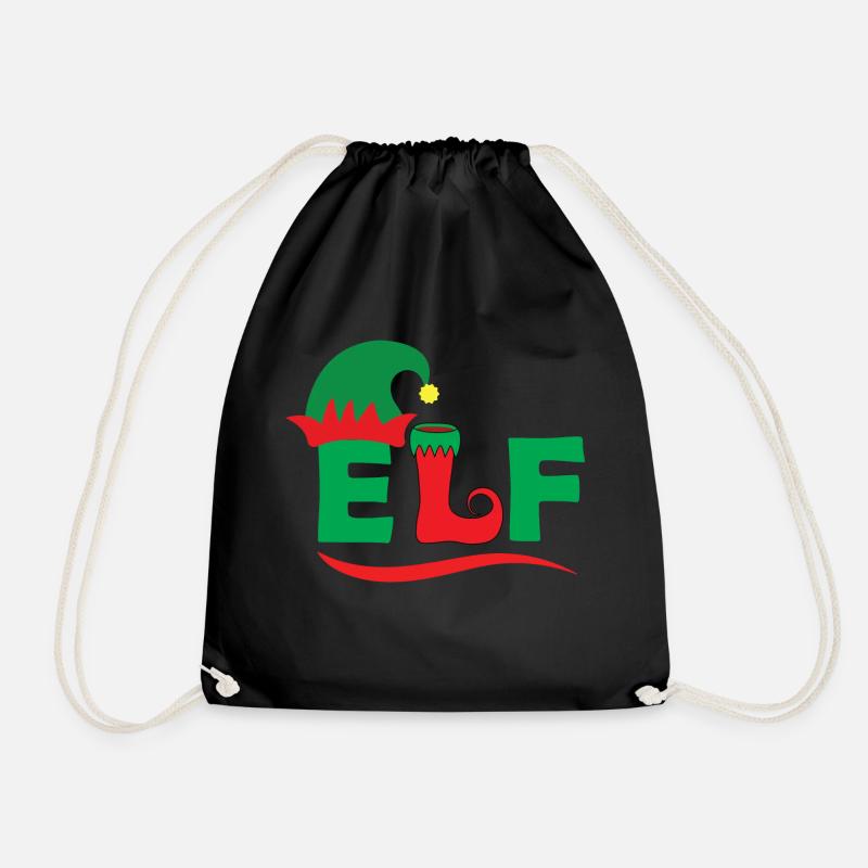 Elf - Turnbeutel - Schwarz
