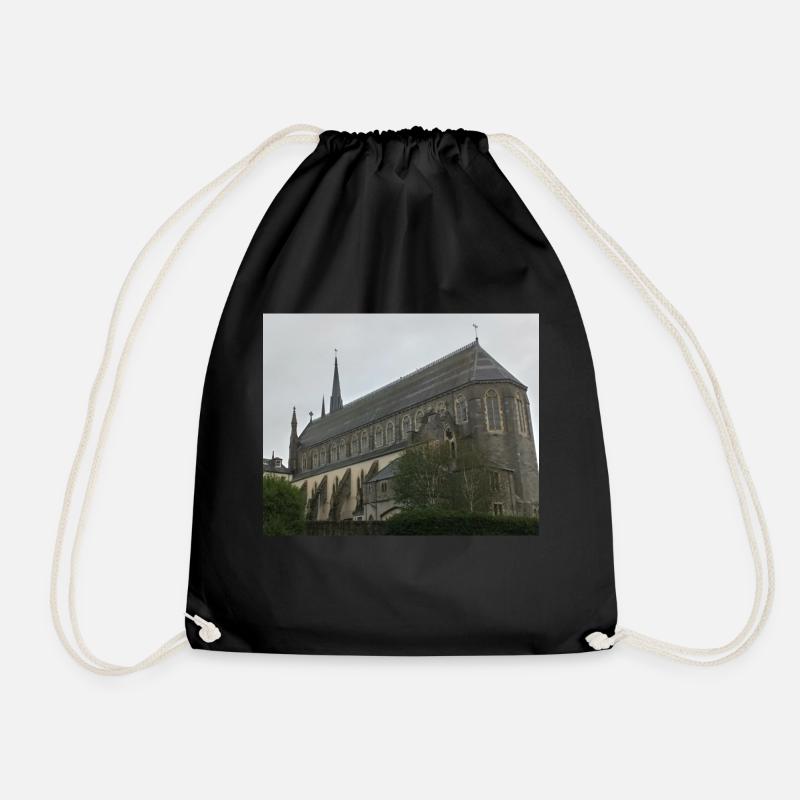 Kathedrale von Enniskillen, Irland. - Turnbeutel - Schwarz