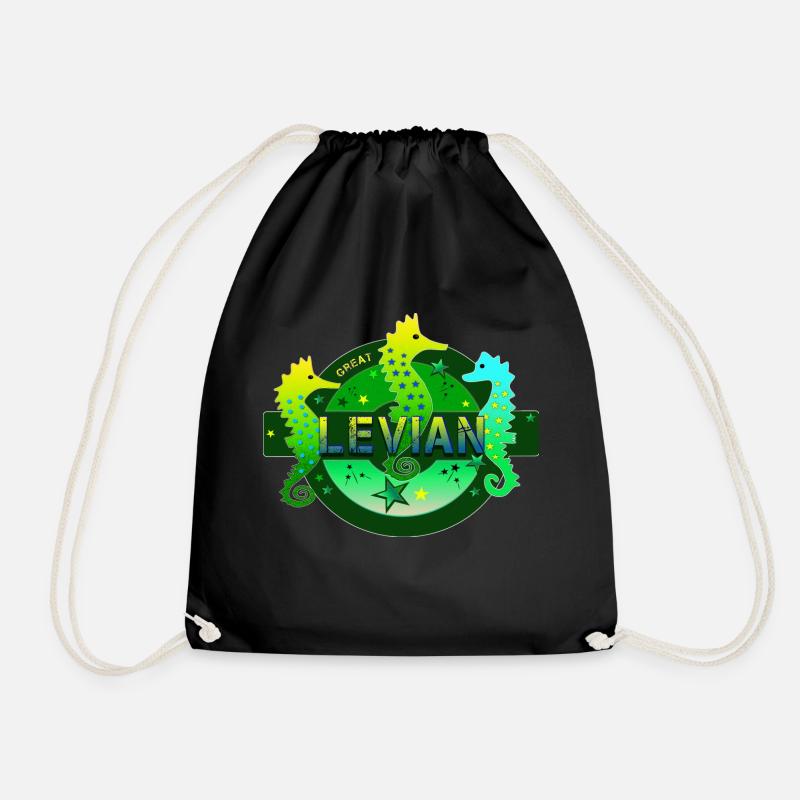 Levian Geburtstag Levian - Turnbeutel - Schwarz
