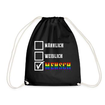 Kaffee Schullehrerin Lehrerin - Turnbeutel - Schwarz - Vorne