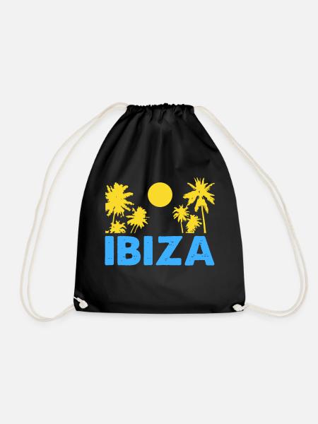ibiza - Turnbeutel - Schwarz