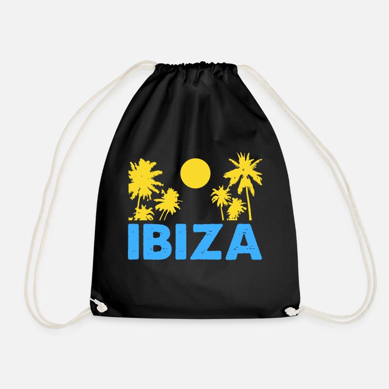 ibiza - Turnbeutel - Schwarz