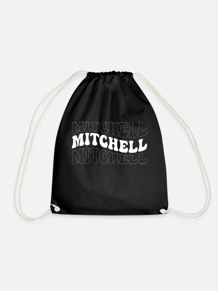 Lustig Mitchell Groovy 4 Männer Frauen Cool Mitchell - Turnbeutel - Schwarz