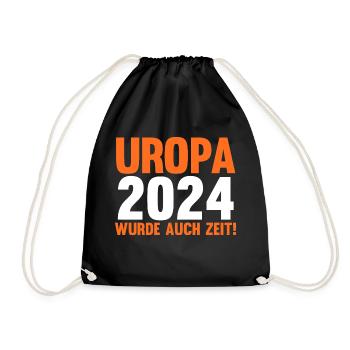 Werdender Uropa 2039 - Turnbeutel - Schwarz - Vorne