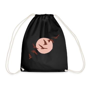 L’éveil - Sac de sport léger - noir - Devant