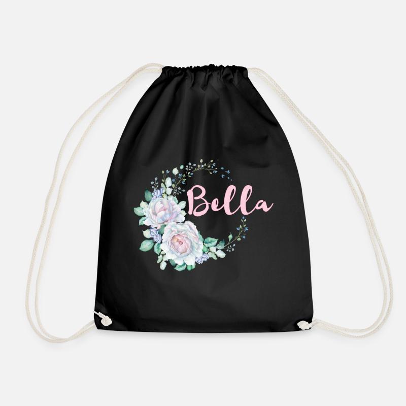 Für Bella - Turnbeutel - Schwarz