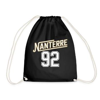 Nanterre 92 - Sac de sport léger - noir - Devant