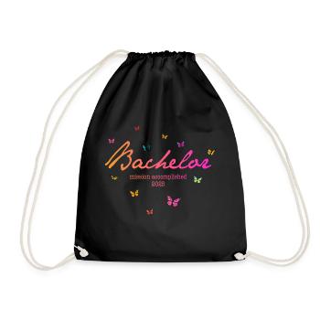Bachelier '25 - Mission accomplie - Sac de sport léger - noir - Devant