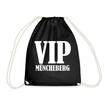 VIP Müncheberg - Turnbeutel - Schwarz - Vorne