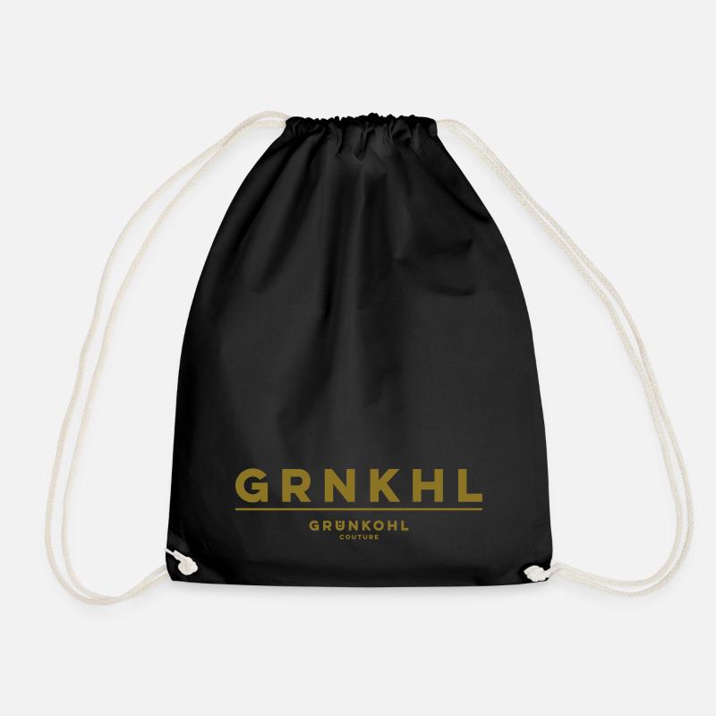Grünkohl Kohlfahrt Kohltour GRNKHL - Turnbeutel - Schwarz