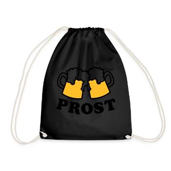 Bière - Sac de sport léger - noir - Devant