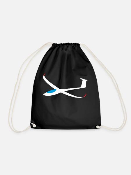 JS3 Jonker t-shirt glider glider - Drawstring Bag - black