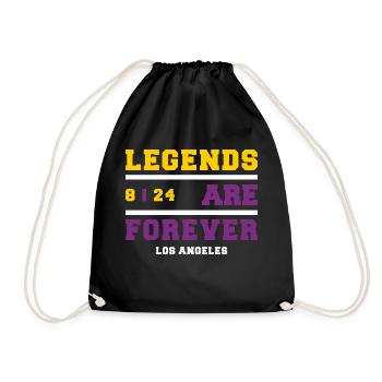 Legends Are Forever - Sac de sport léger - noir - Devant