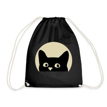Chat Cat - Sac de sport léger - noir - Devant